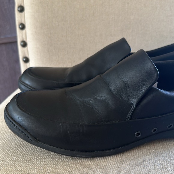 Coach Men’s Ronan Leather Slip On Loafers Shoes Black Size 9 main image 8